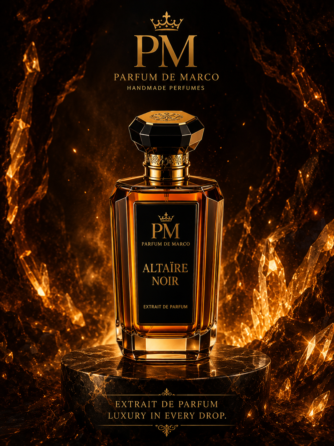 Altaïre Noir Extrait de Parfum